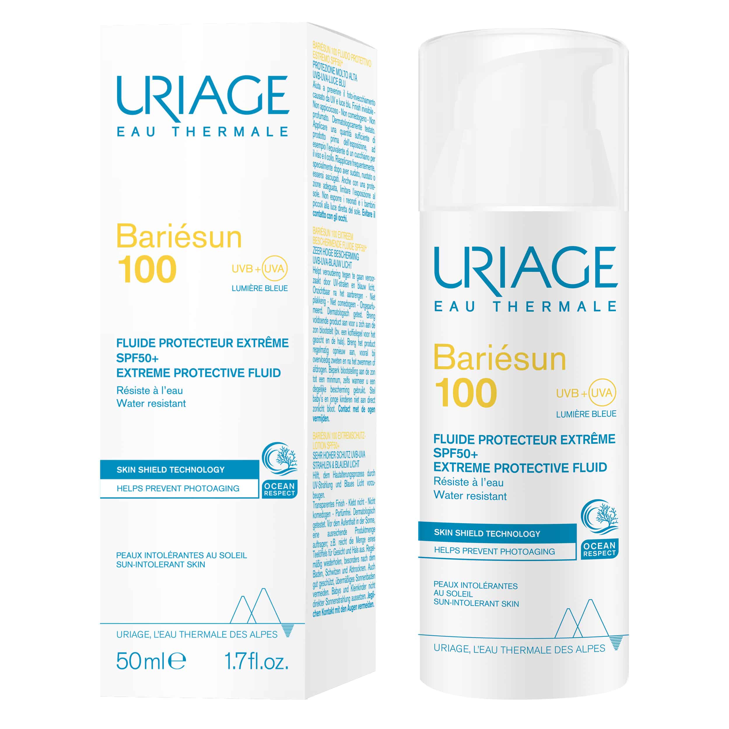 URIAGE - BARIESUN 100 Fluide Protecteur Extreme SPF50+ - 50ml